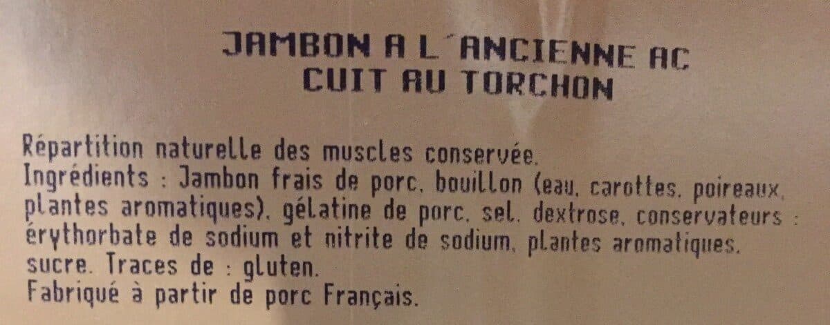 Tallec Jambon à l'ancienne packshot