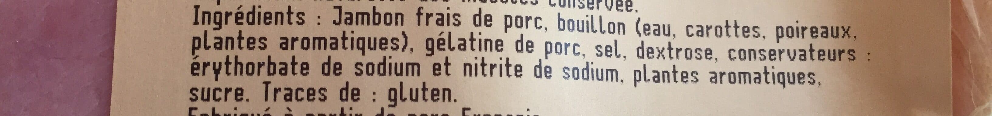 Tallec Jambon a l’ancienne packshot