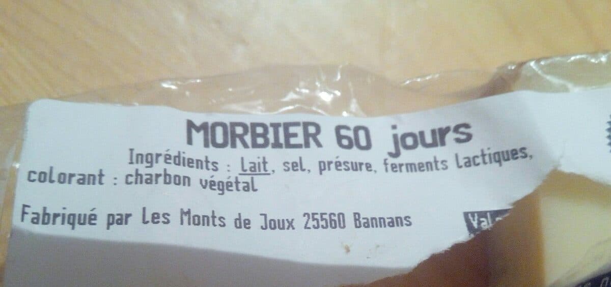 Open Food Facts Morbier packshot