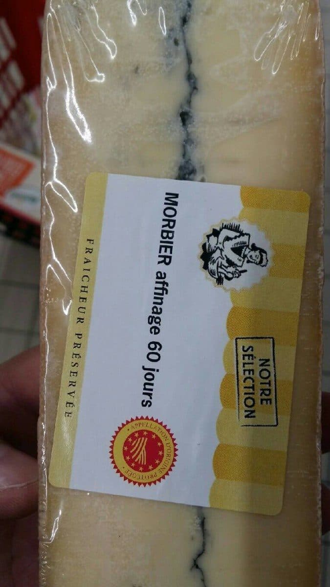 Open Food Facts Morbier 60 jours au lait cru packshot