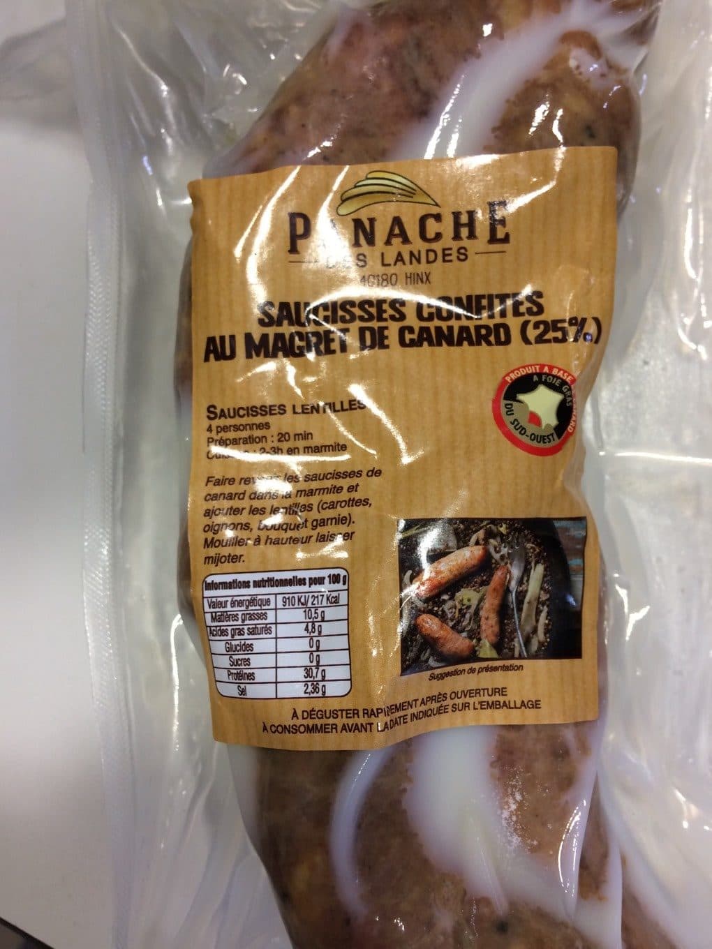 Produit Du Sud Ouest Panache des landes packshot