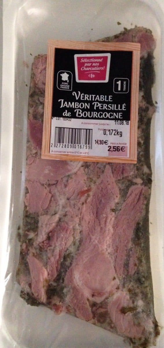 Open Food Facts Véritable jambon persillé de Bourgogne packshot