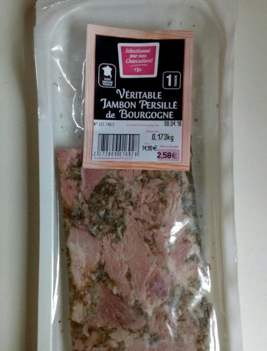 Open Food Facts Véritable jambon persillé de Bourgogne packshot
