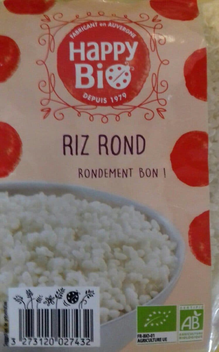 Happy Bio Riz rond packshot