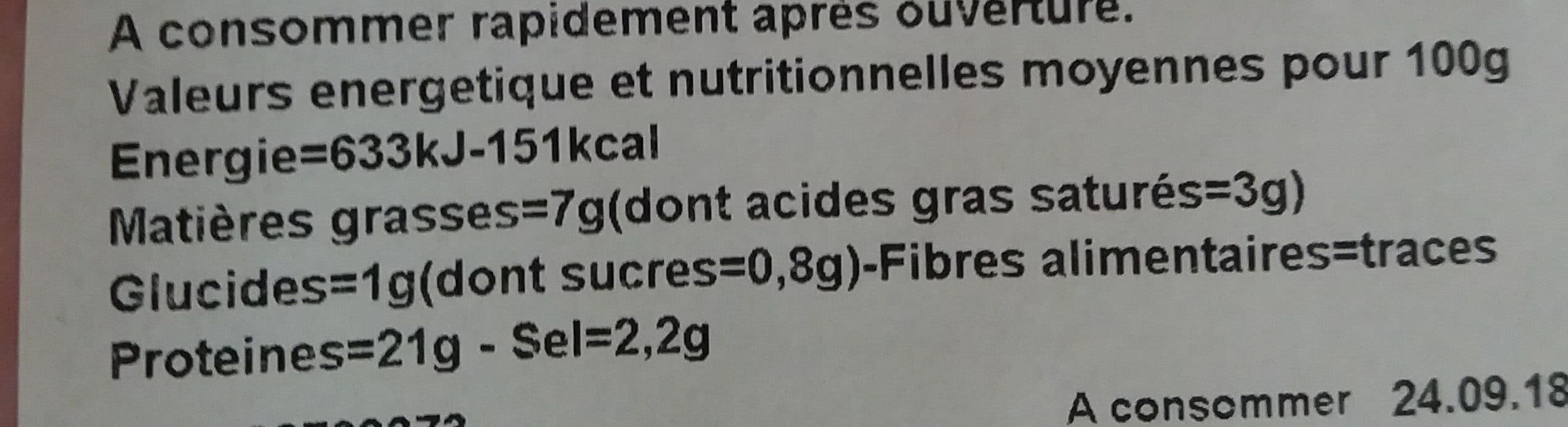 U Jambon cuit supérieur avec couenne packshot