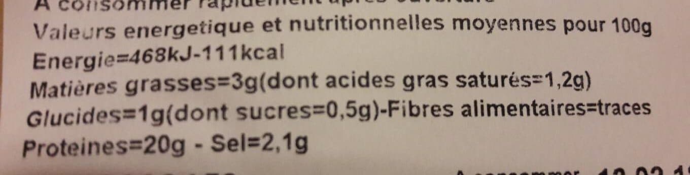 U Jambon supérieur sans couenne 4 tranches packshot