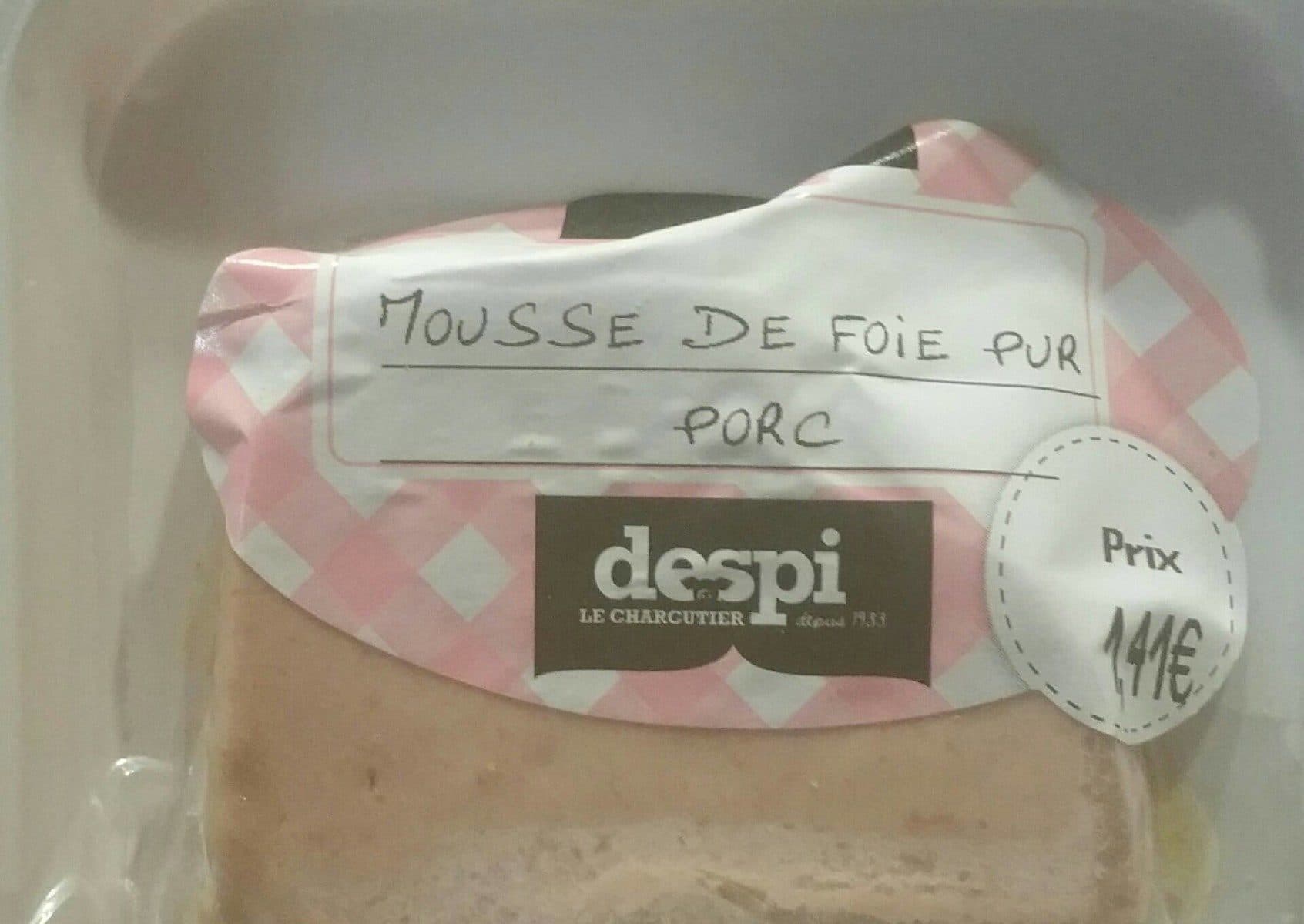 Open Food Facts Mousse de foie de porc packshot