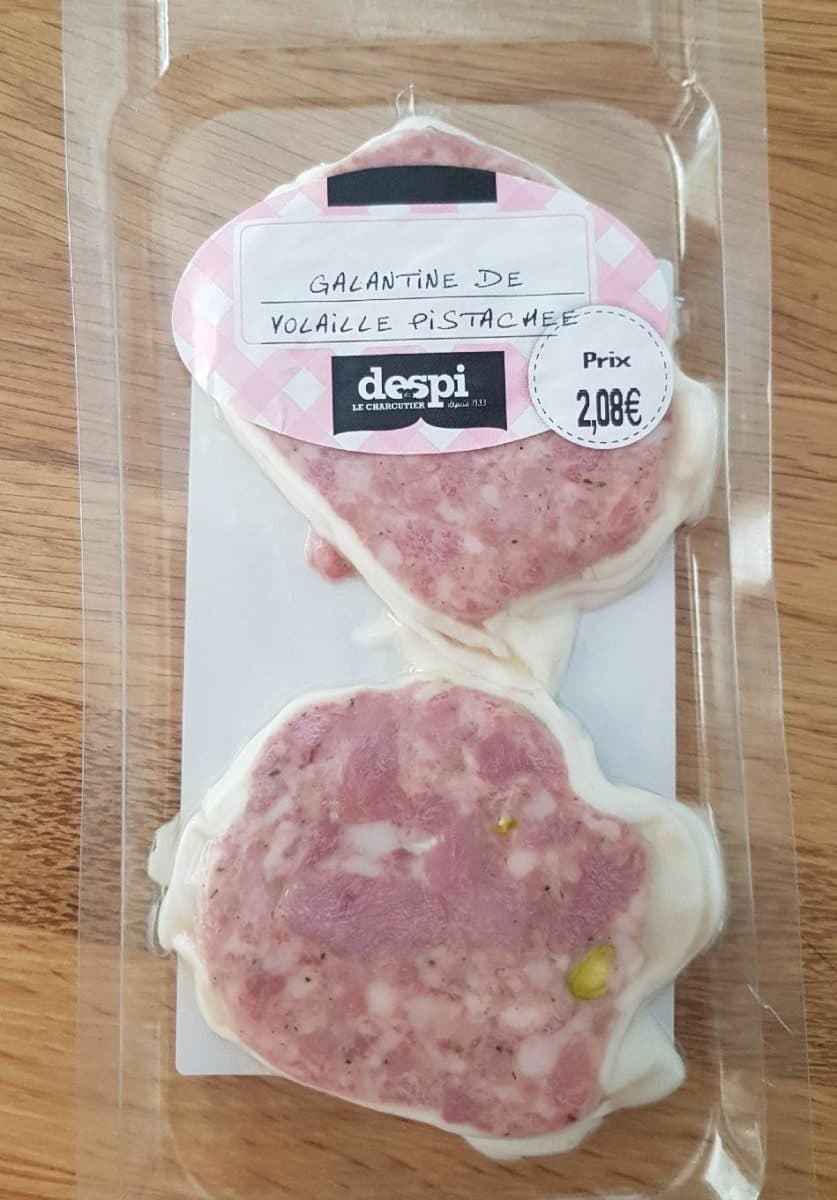 Open Food Facts Galantine de volaille pistachée packshot