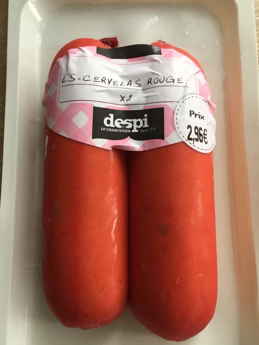 Open Food Facts Cervelas Rouge x2 packshot