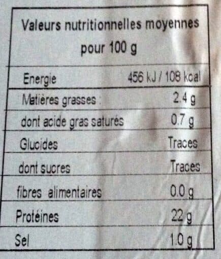 Open Food Facts Aiguillettes de poulet packshot