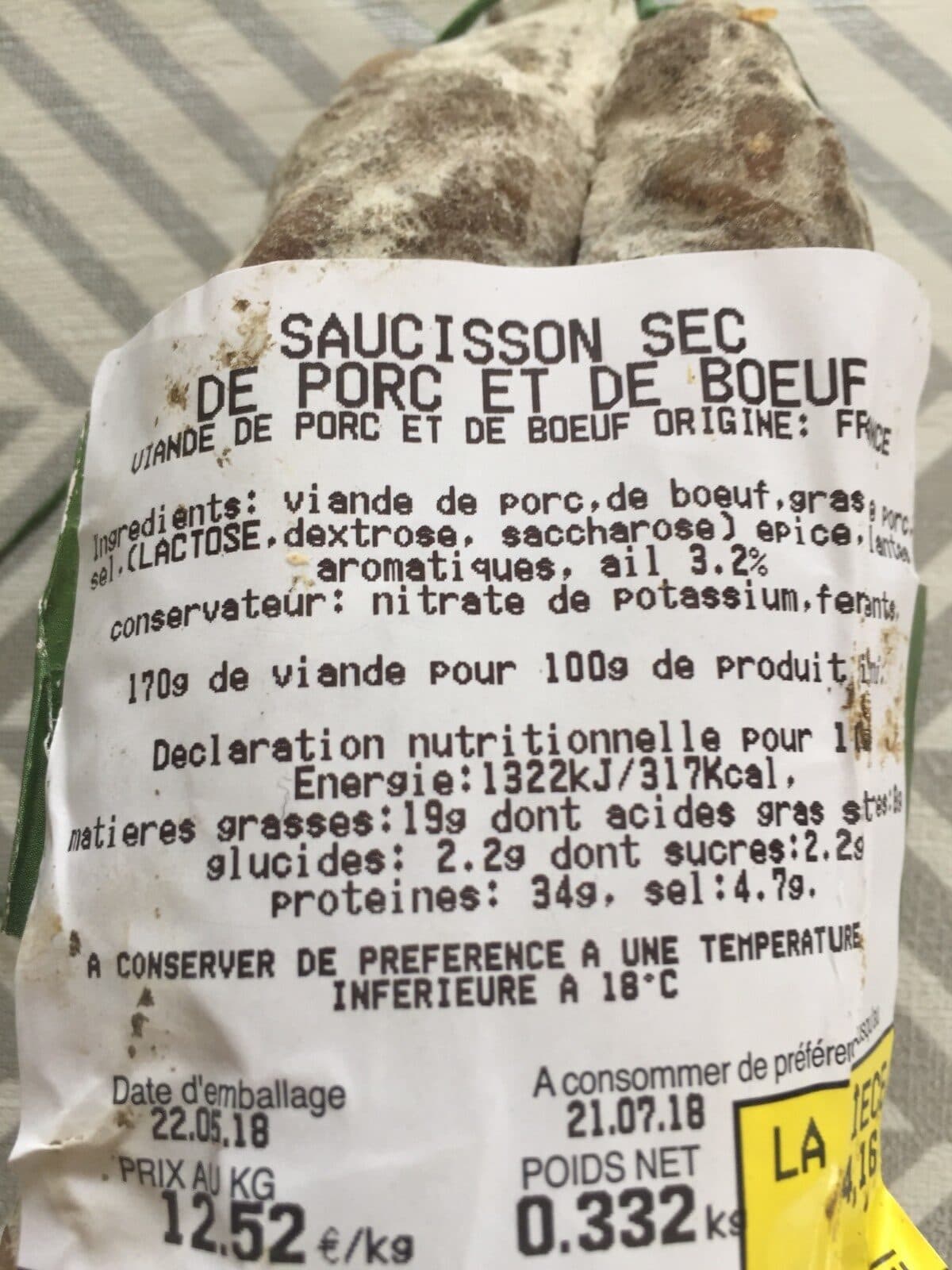 Open Food Facts Salaison d auvergne packshot