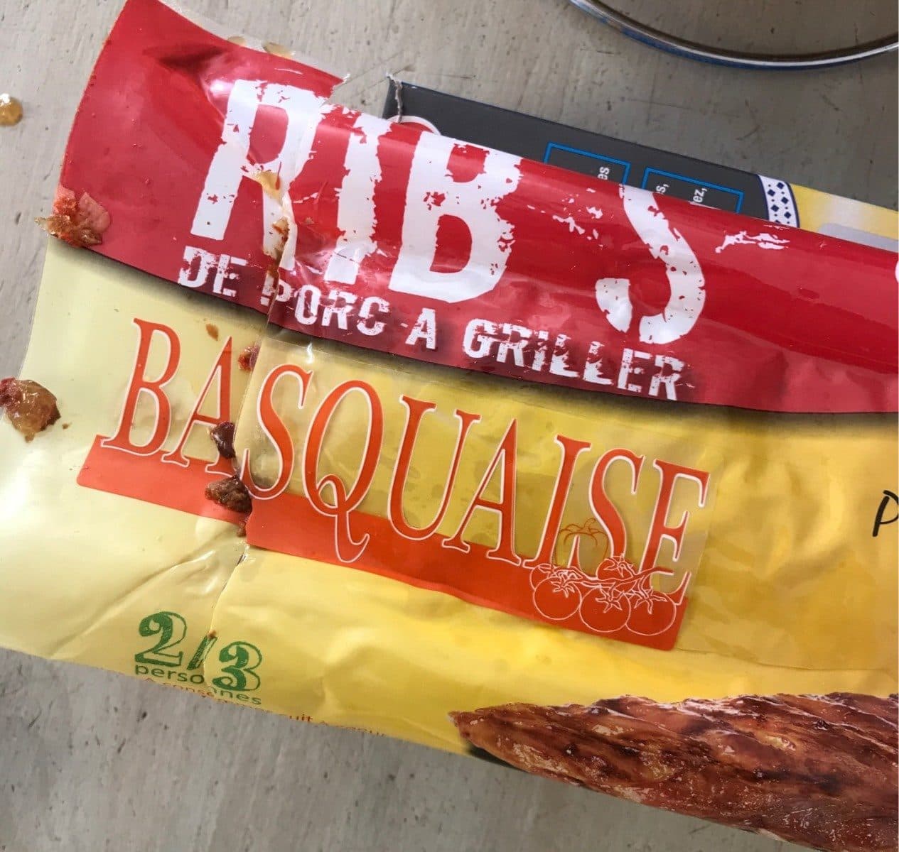 Open Food Facts Ribs de porc packshot
