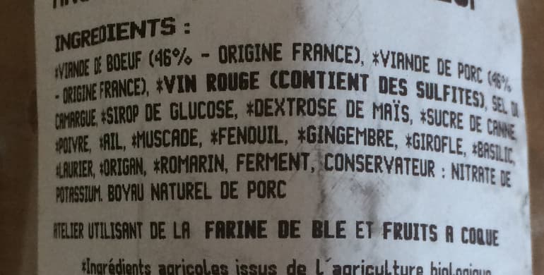 Rostain Saucisson à l'Ancienne Porc & Boeuf packshot