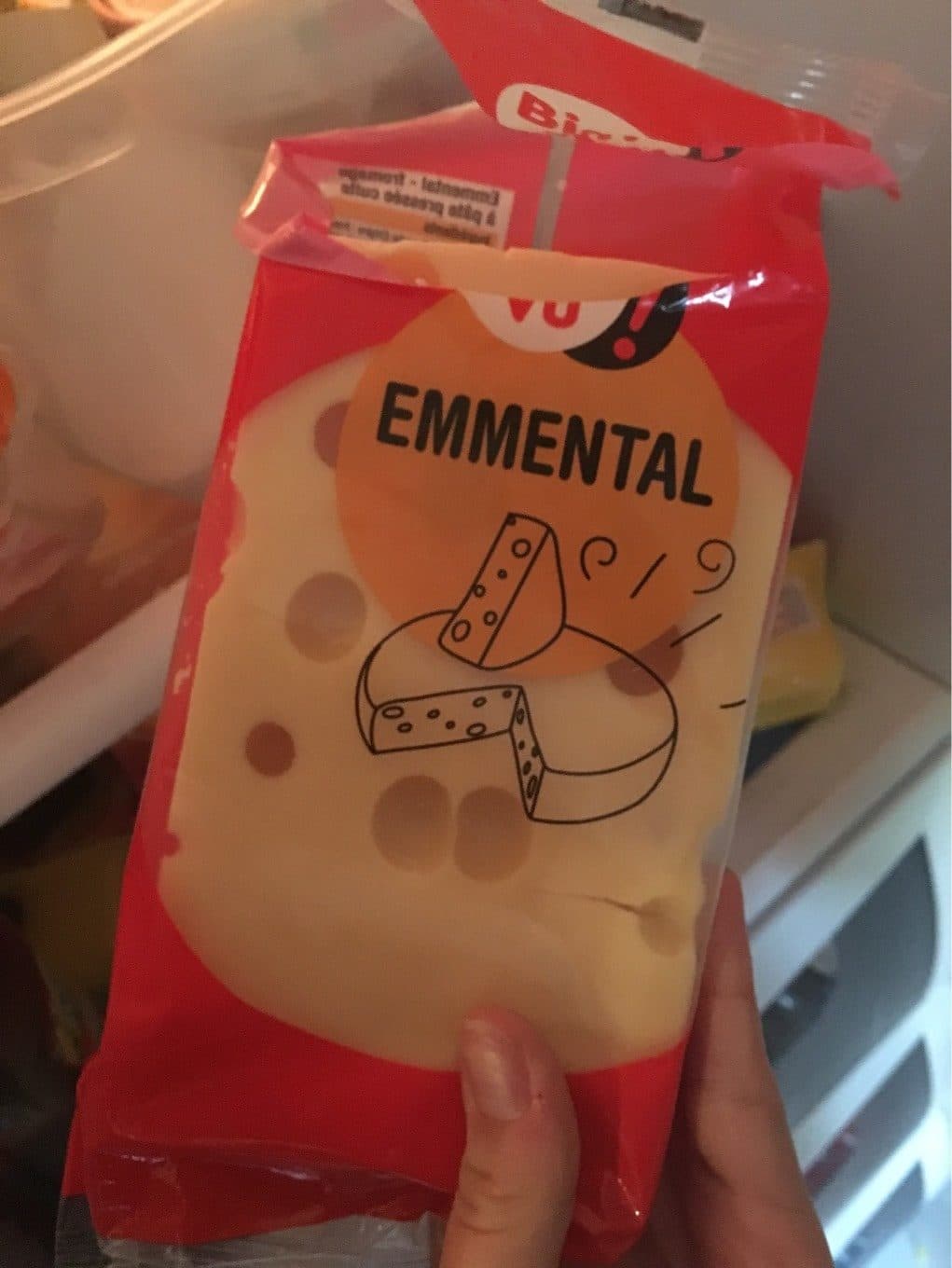 Vu Emmental packshot