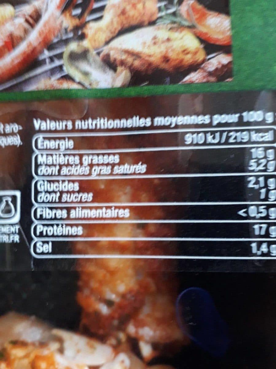 Open Food Facts Cuisses de poulet à la mexicaine packshot