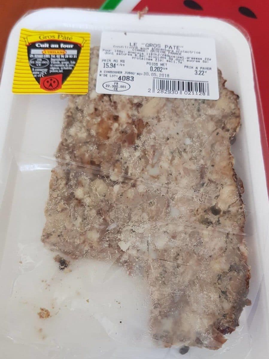 Open Food Facts Le "gros paté" packshot