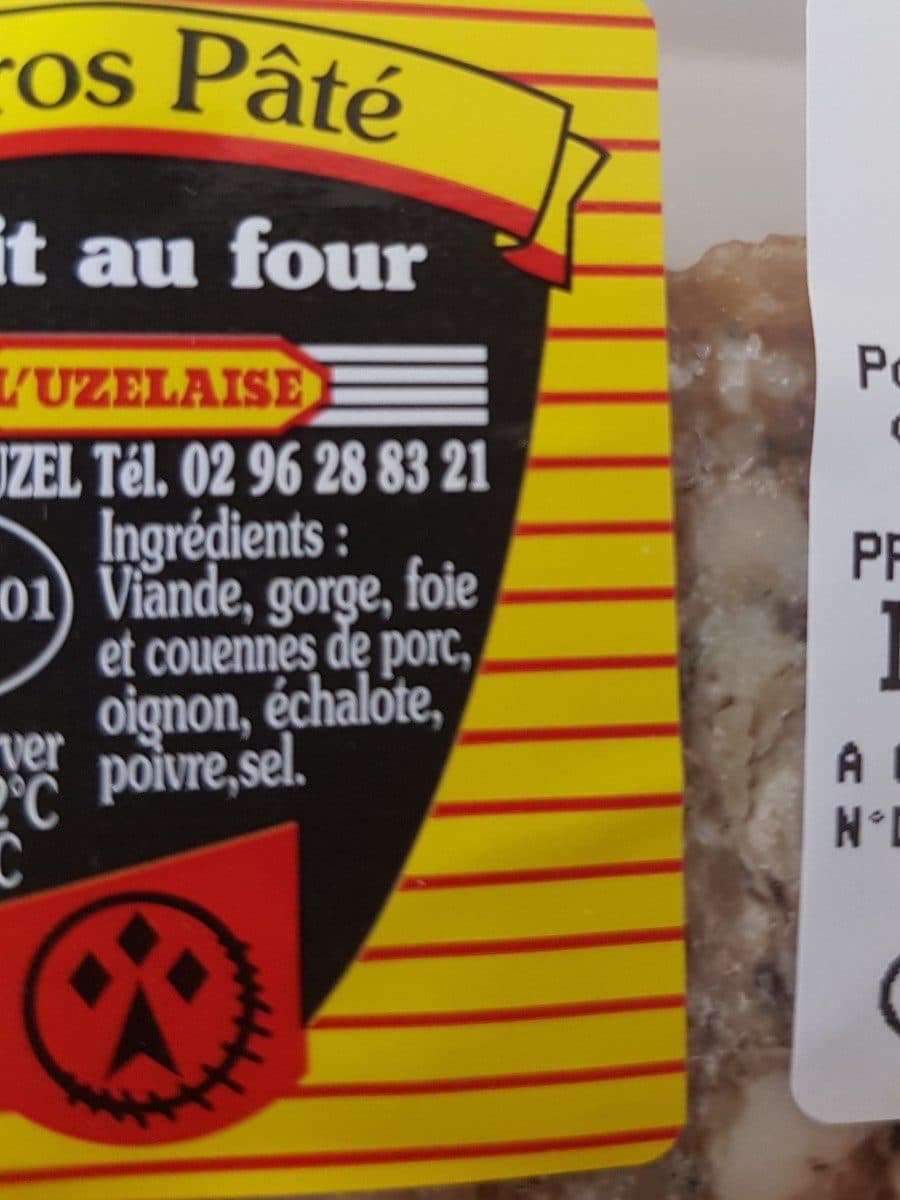 Open Food Facts Le "gros paté" packshot