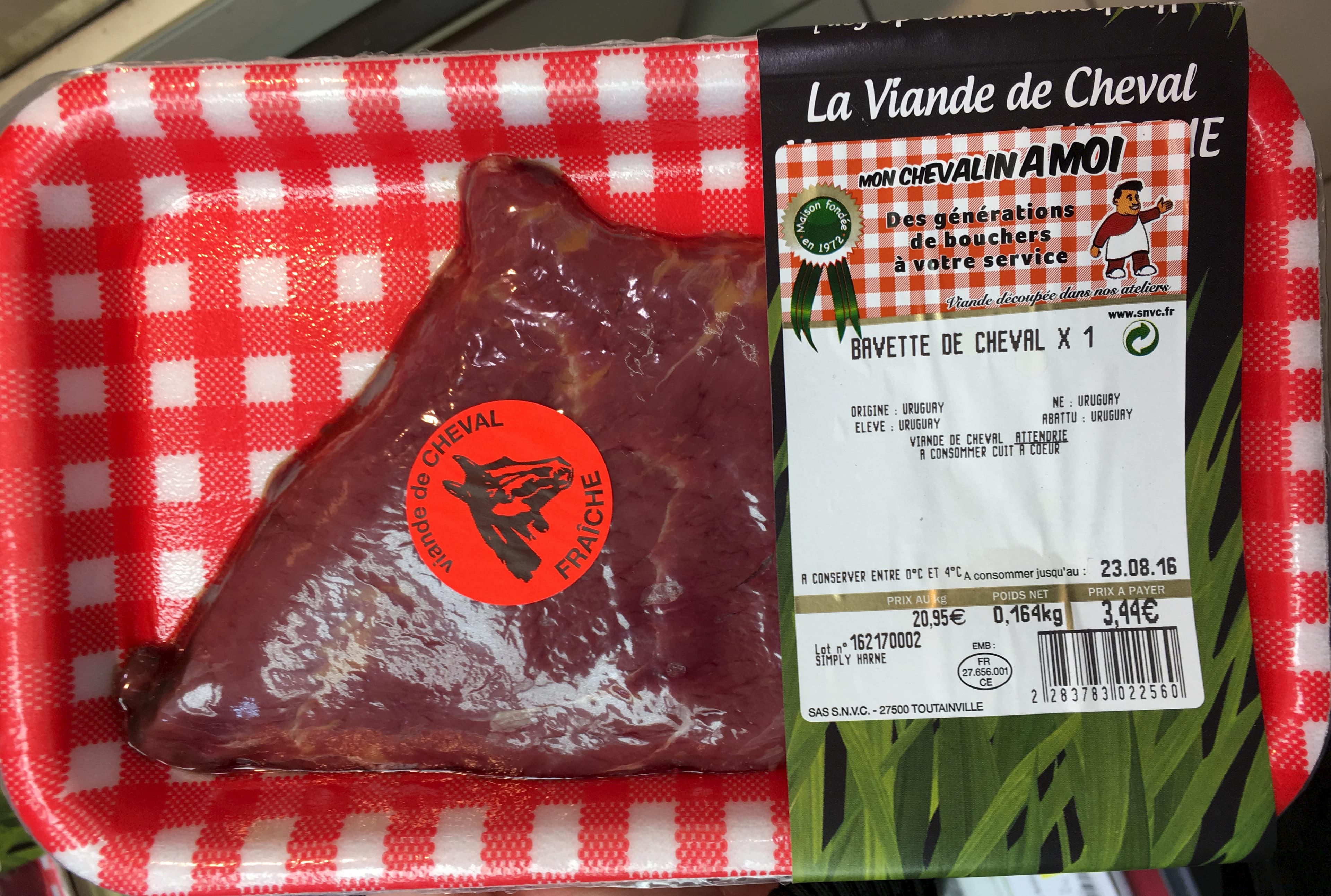 Mon Chevalin à Moi Bavette de cheval packshot