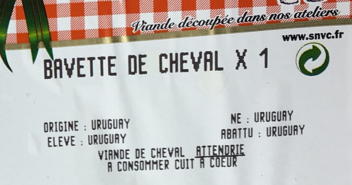 Mon Chevalin à Moi Bavette de cheval packshot
