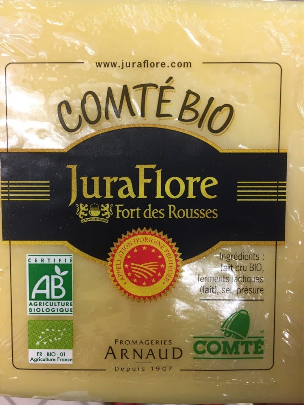 JuraFlore Comté bio packshot