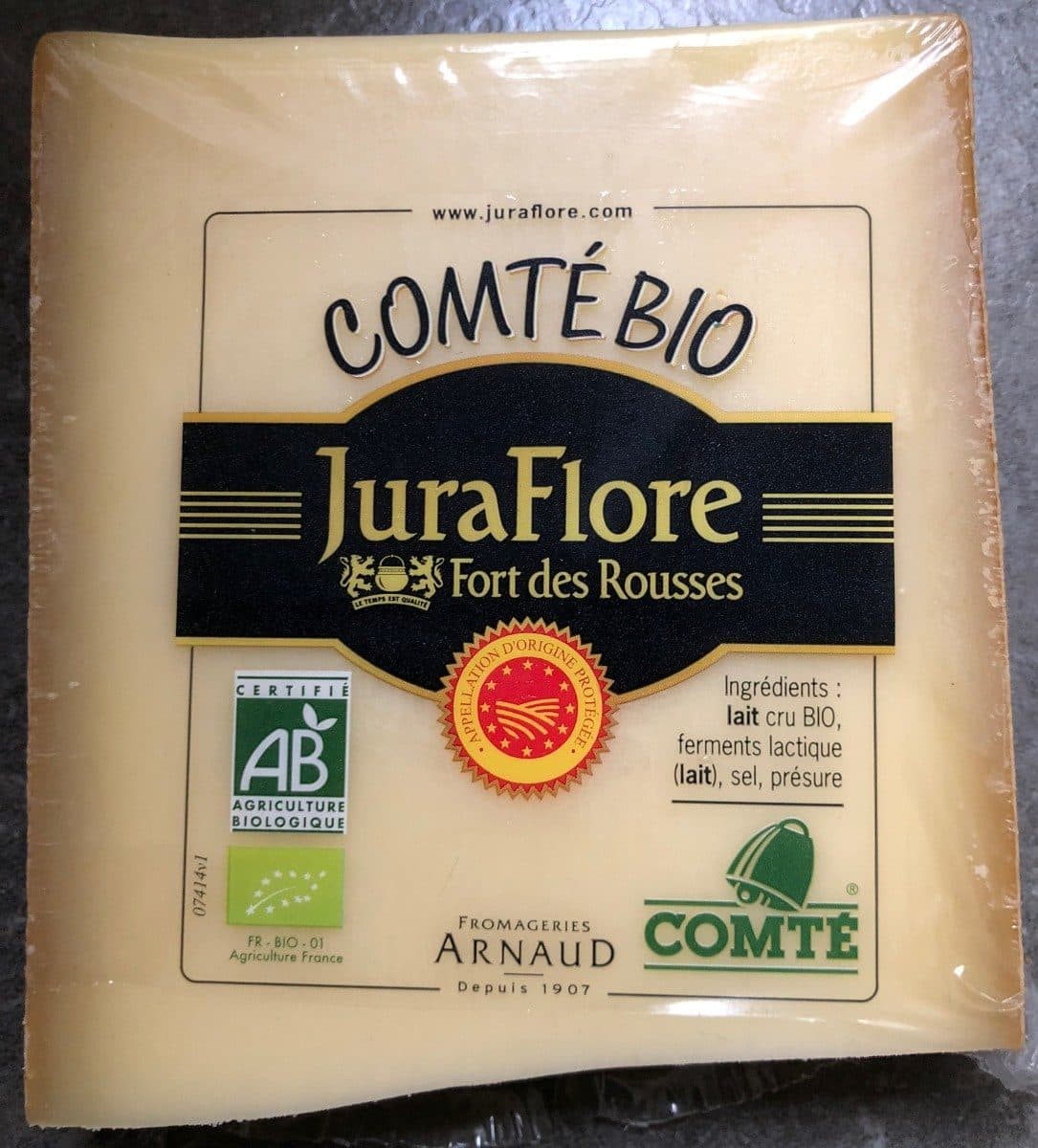 Jura Flore Comté bio packshot
