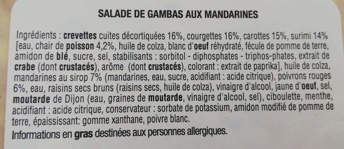 Open Food Facts Taboulé à l'orientale packshot