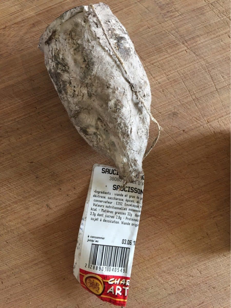 Open Food Facts Saucisson pur porc packshot