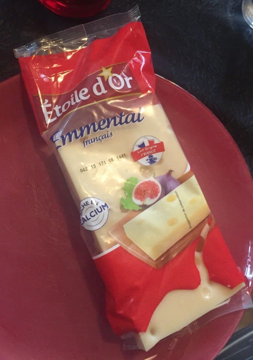 Open Food Facts Étoile d'or emmental français packshot