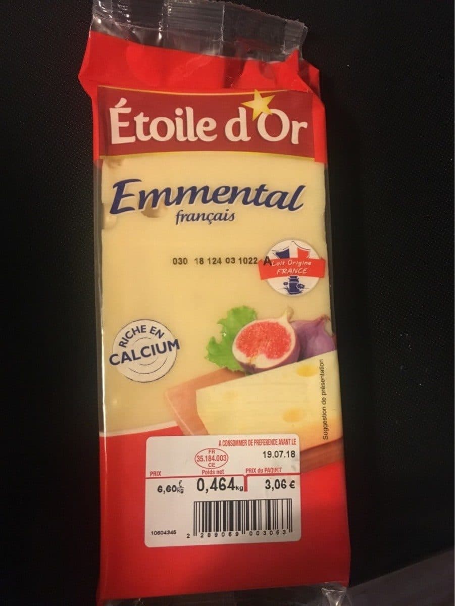 Open Food Facts Emmental packshot