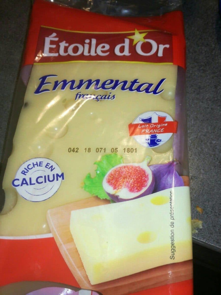 Etoile D'or Emmental packshot