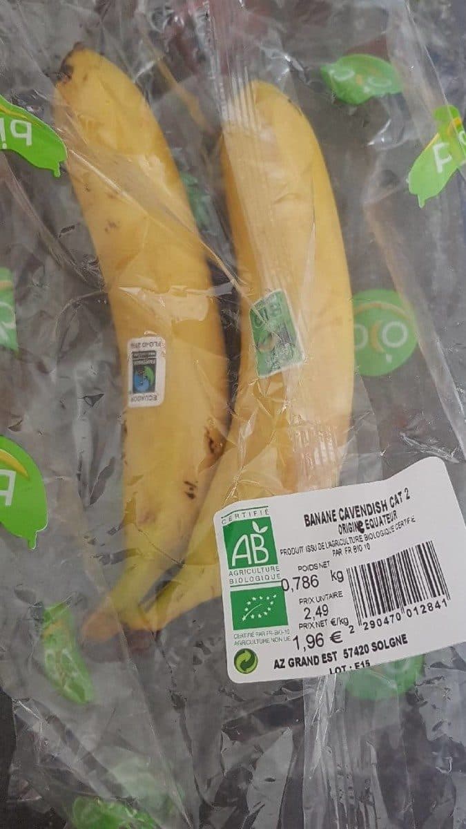 Open Food Facts Banane Cavendish CAT 2 packshot