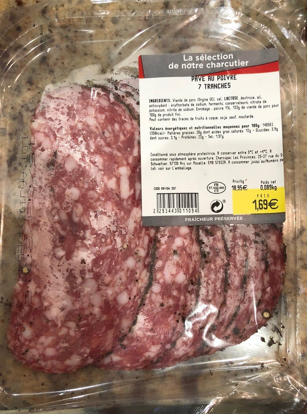 Simply Pavé au poivre packshot