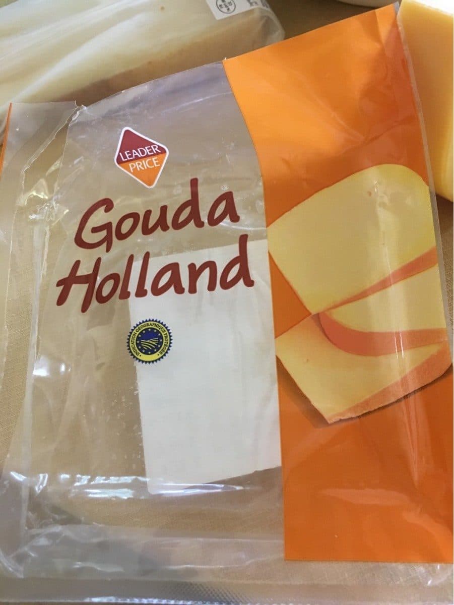 Leader Price Gouda Holland packshot