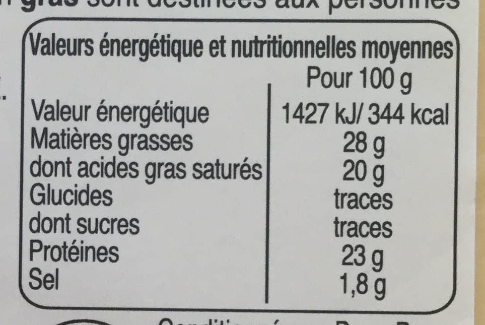 Leader Price Gouda (28% MG) packshot