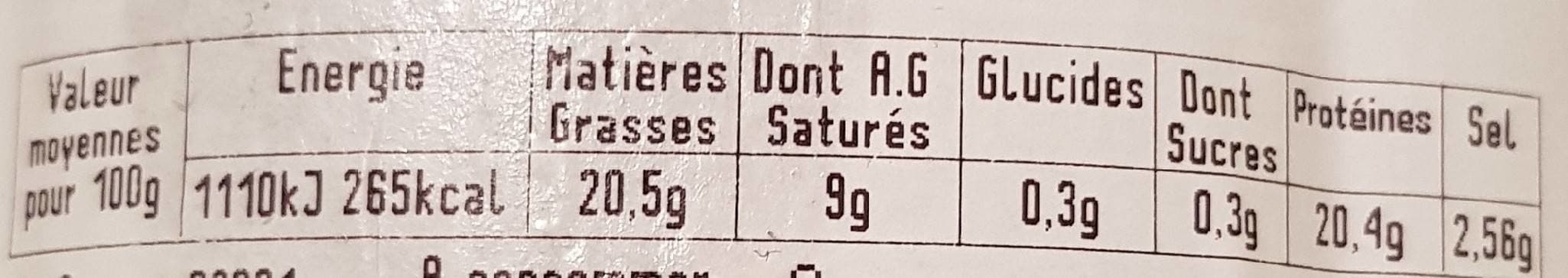Aux Produits Saugets Saucisse de Morteau IGP Label Rouge packshot