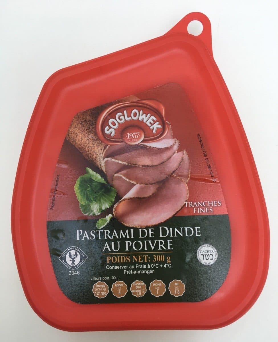 Open Food Facts Pastrami de dinde au poivre packshot