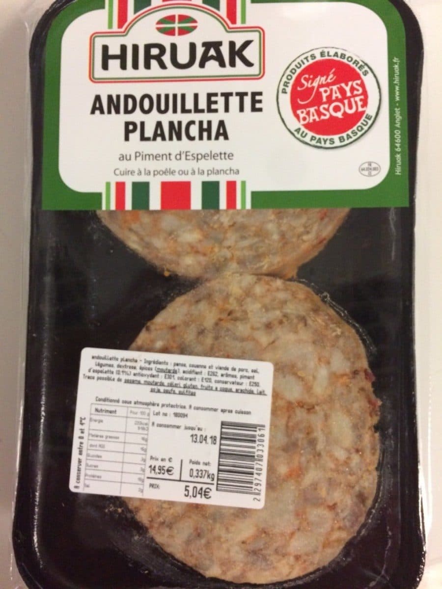 Hiruak Andouillette plancha packshot