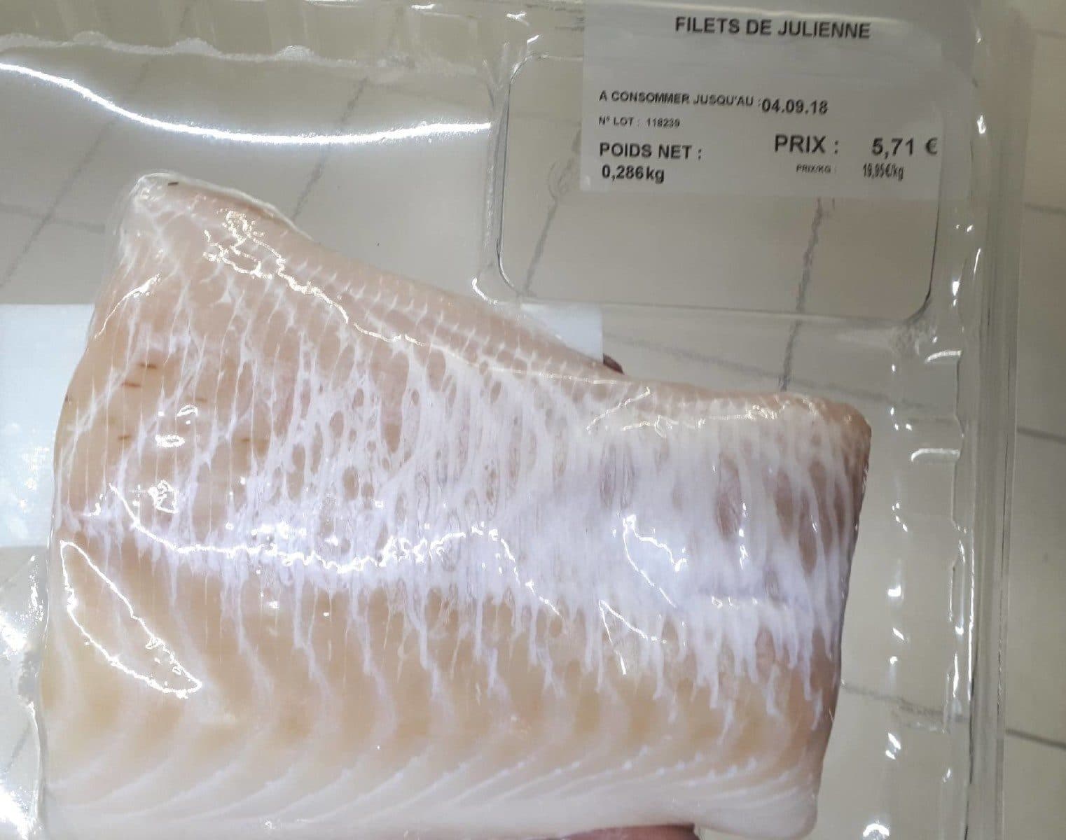 Open Food Facts Filet de julienne sous vide packshot