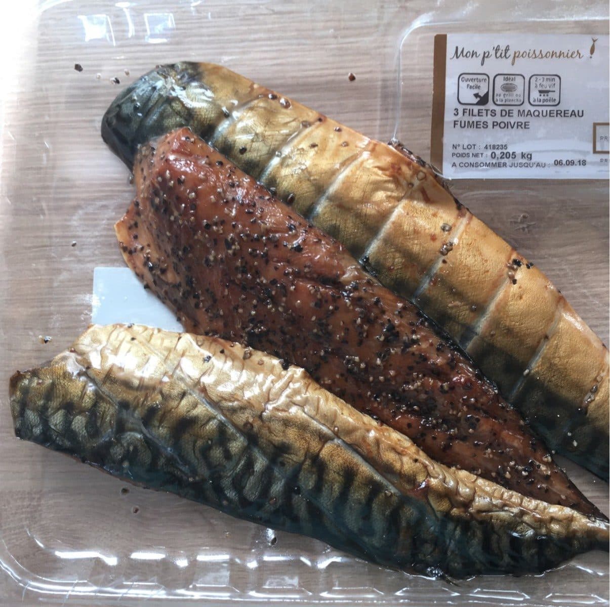 Open Food Facts Filets de Maquerereau fumés au poivre packshot