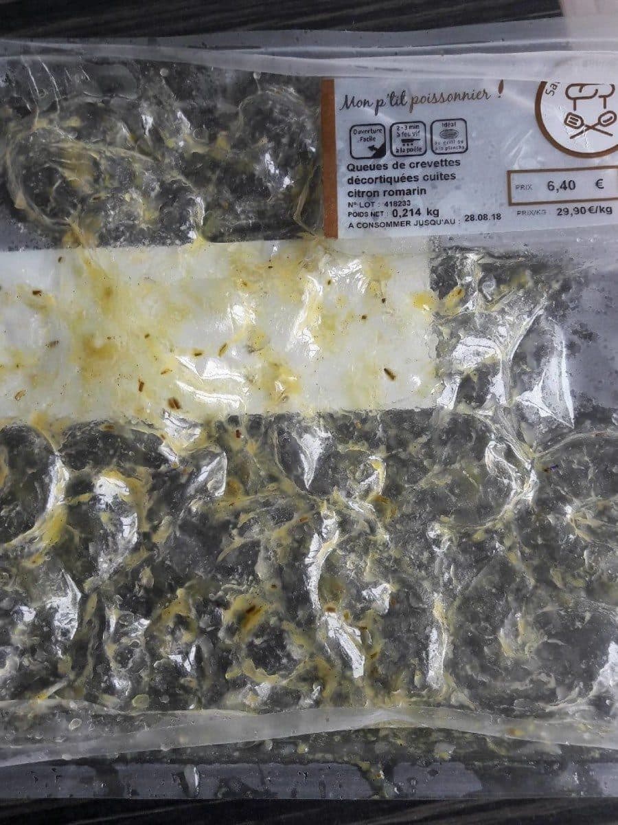 Open Food Facts queues de crevettes décortiquées packshot