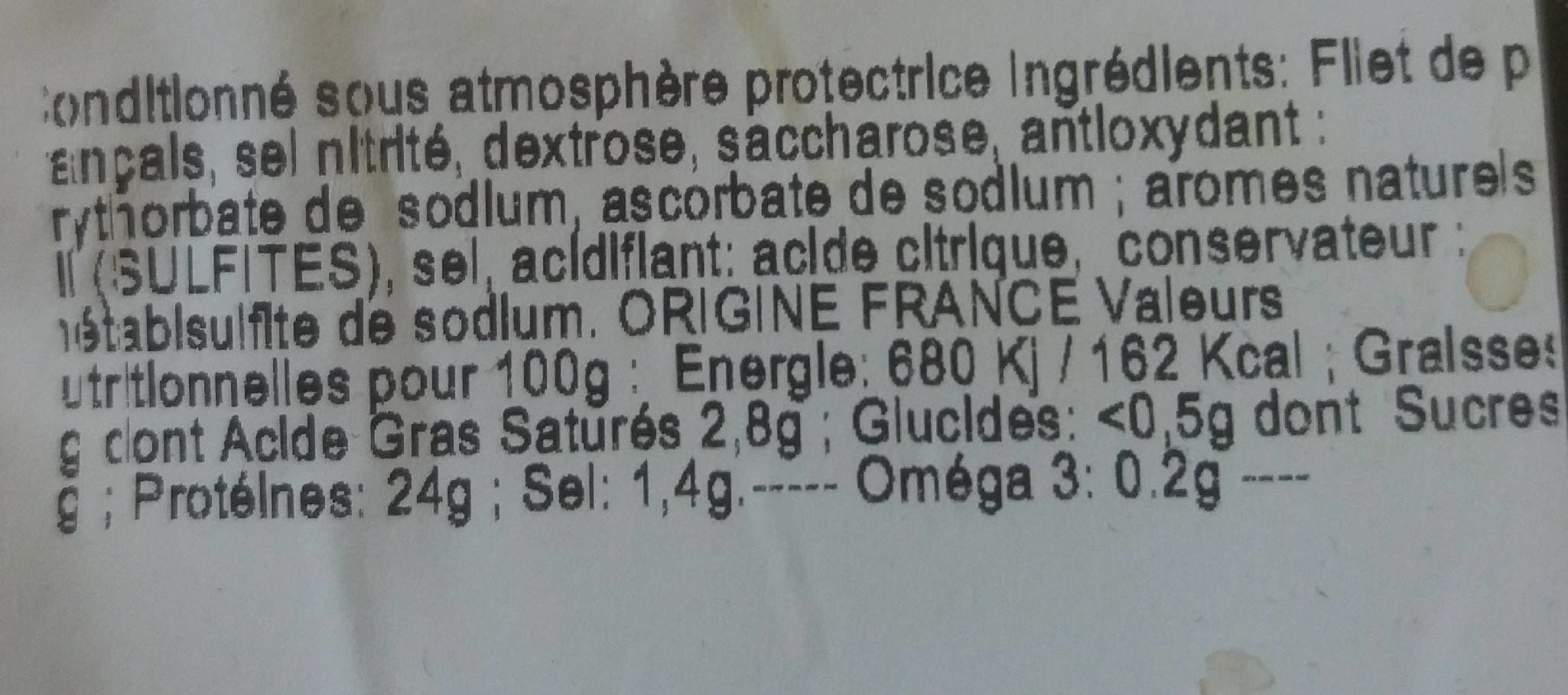 Open Food Facts Rôti de porc cuit tranché packshot