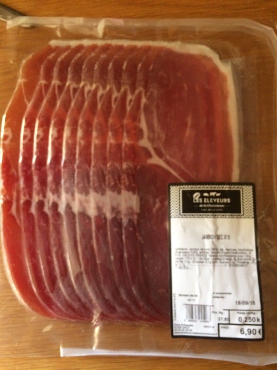 Open Food Facts Jambon sec packshot