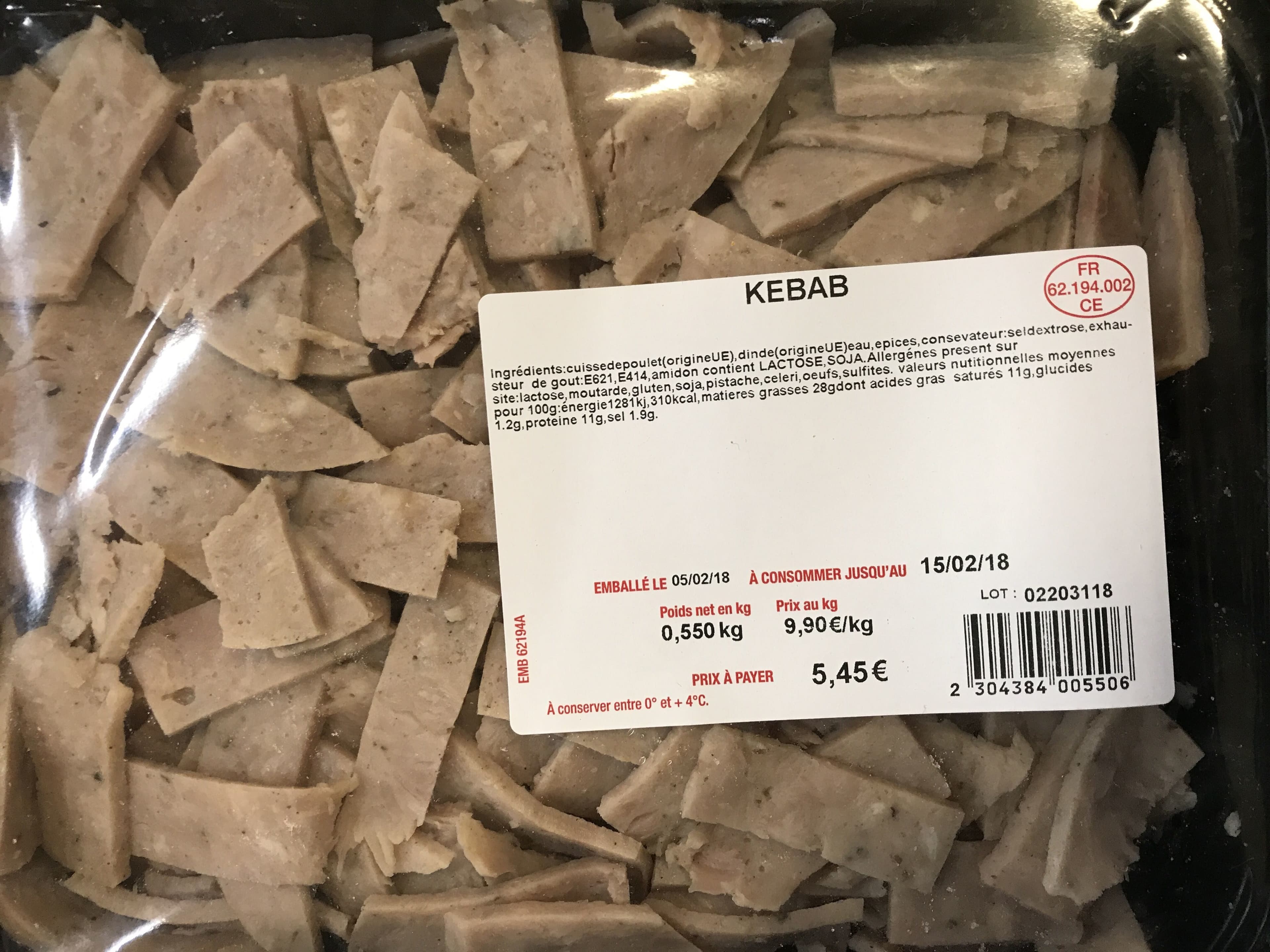 Sans marque Kebab packshot