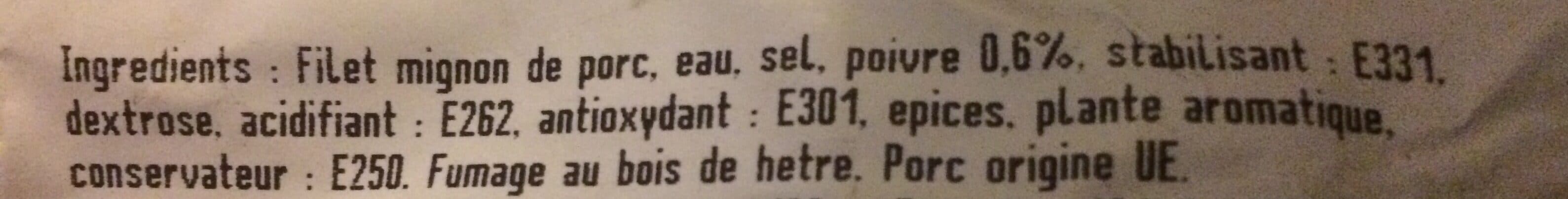 Bahier Chutes filet mignon au poivre packshot