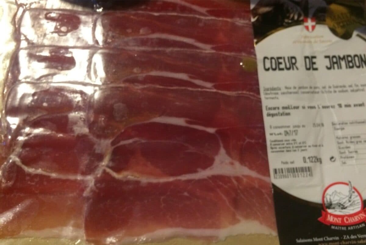 Open Food Facts Coeur de jambon packshot