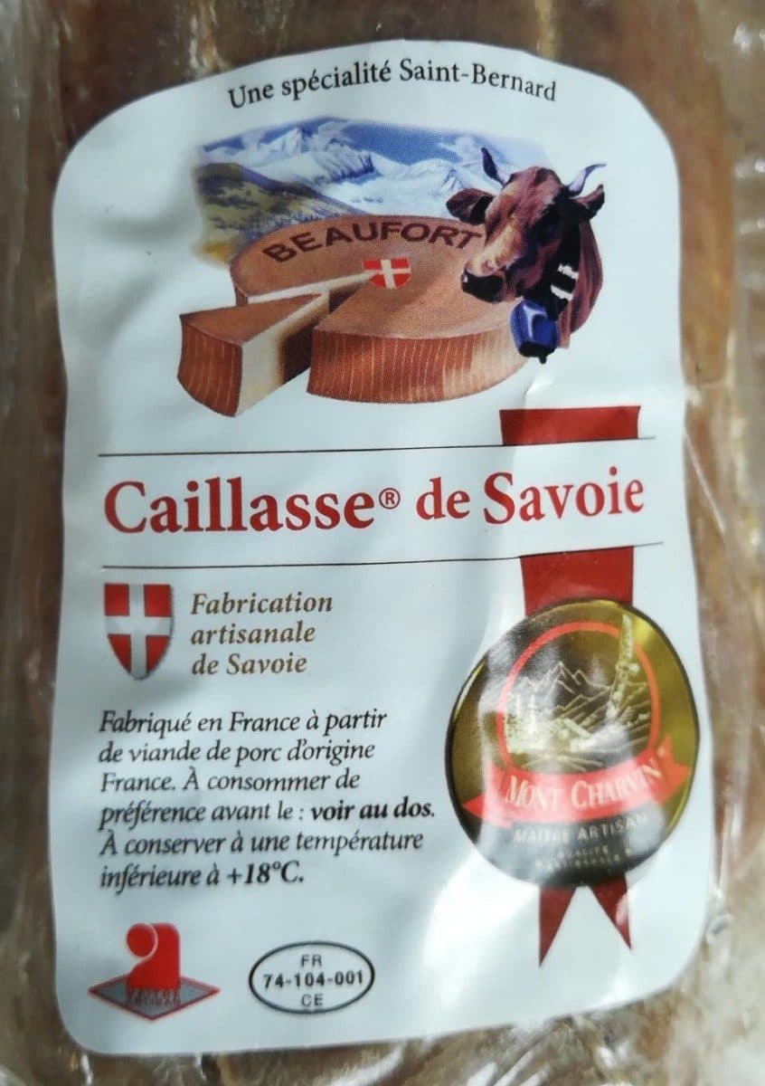 Open Food Facts Caillasse de Savoie packshot