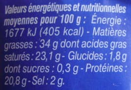 Horeca Tomette à girolle Pur Brebis (34% MG) packshot