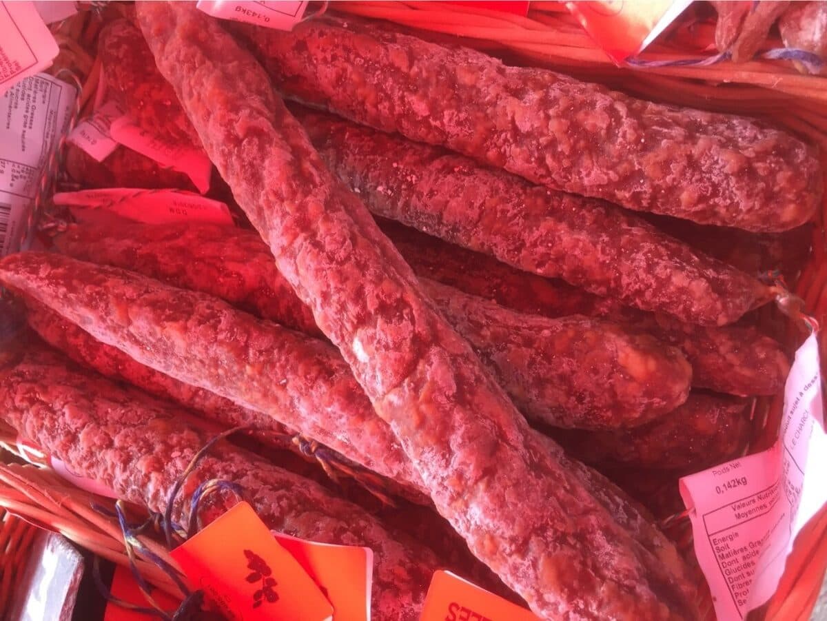 Open Food Facts Saucisson piment espelette packshot