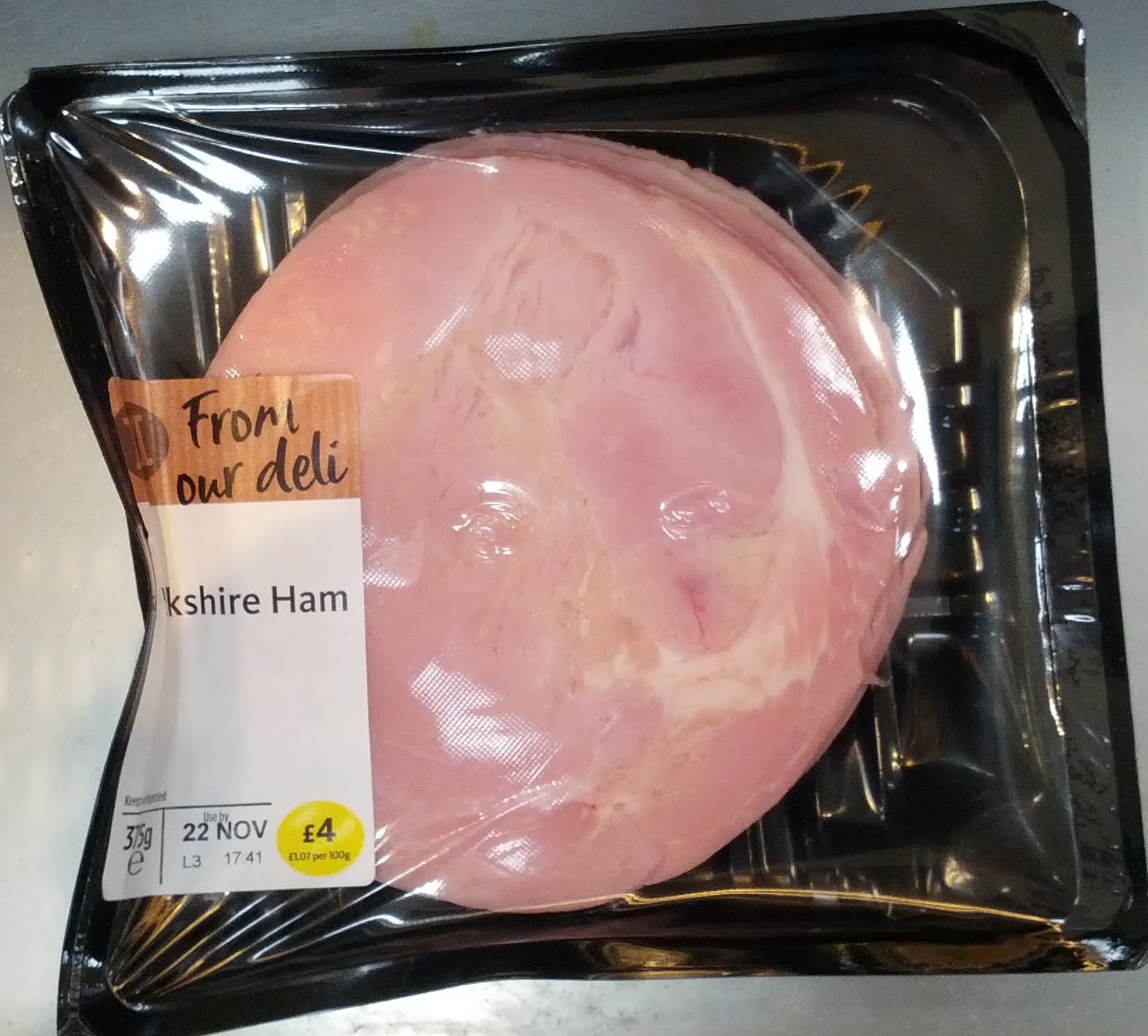 Morrisons Yorkshire Ham packshot
