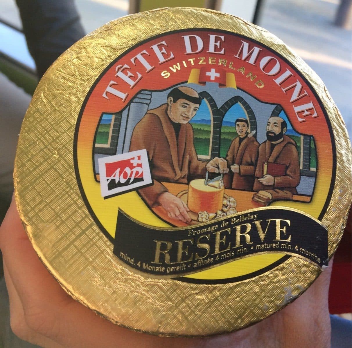 Goldkenn Switzerland Tête de moine packshot
